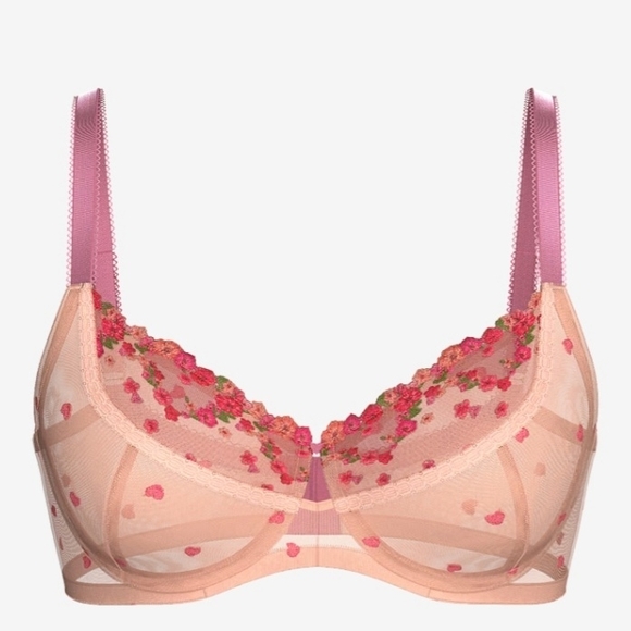 Victoria's Secret Other - Victoria's Secret Dream Angels Pink Floral Bra